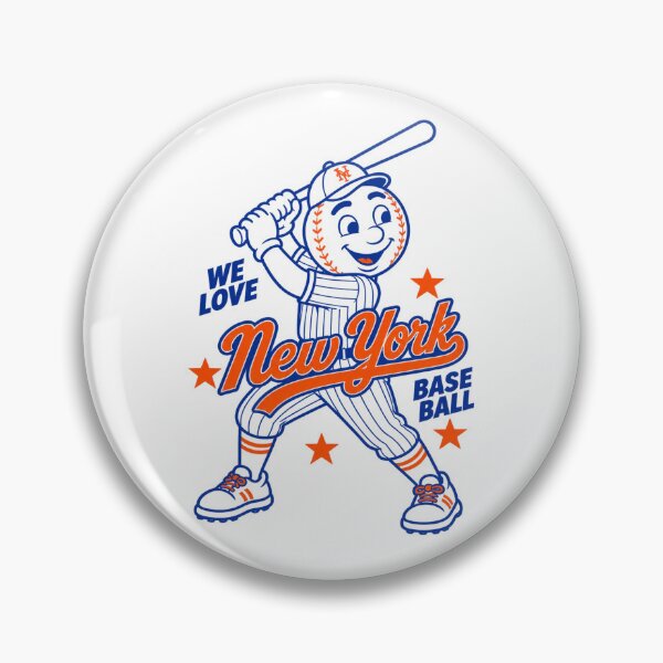 Item preview,  We Love New York Baseball Mr Met Minimalist designed and sold by GhostDawgs.