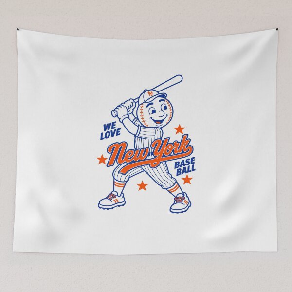 Item preview,  We Love New York Baseball Mr Met Minimalist designed and sold by GhostDawgs.