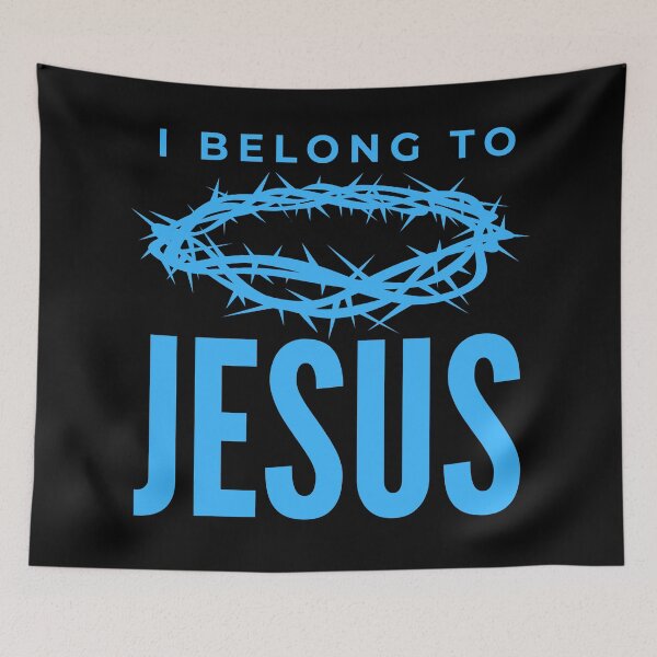Item preview, I belong to Jesus - Jesus is my Savior designed and sold by MoriaStore.