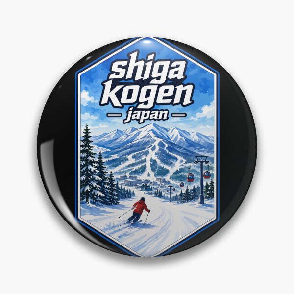Item preview, Shiga Kogen Japan Watercolor Travel designed and sold by TomFrontierArt.