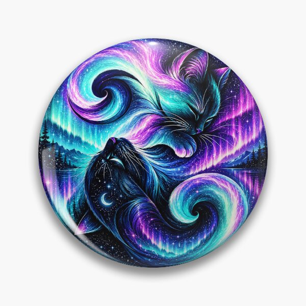 Item preview, ⚖️ PURRFECTLY BALANCED COLLECTION ⚖️ - AURORA CATS designed and sold by WheelieGdArt.