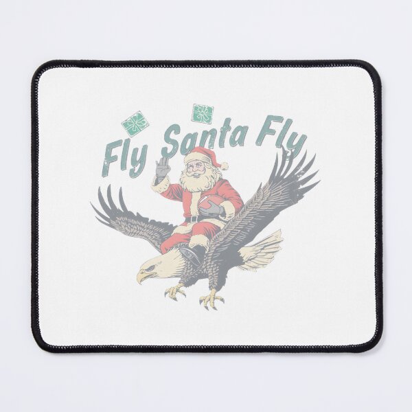 Item preview, Fly Santa Fly Philadelphia Eagles Christmas Day Gift – Funny Football Santa Fan Art LIMITED EDITION designed and sold by MarcodeJonge.
