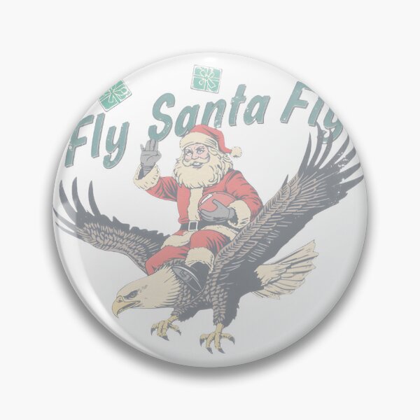 Item preview, Fly Santa Fly Philadelphia Eagles Christmas Day Gift – Funny Football Santa Fan Art LIMITED EDITION designed and sold by MarcodeJonge.