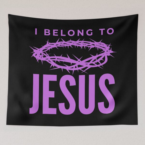 Item preview, I belong to Jesus - Jesus Lover designed and sold by MoriaStore.