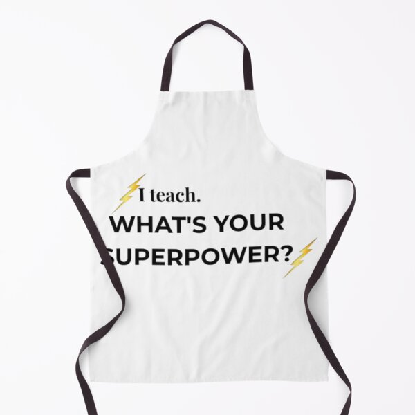 Item preview, I Teach What's Your Superpower – Minimalist Modern Teacher Quote designed and sold by PoppaBear71.