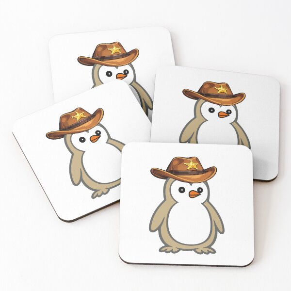 Item preview, Cowboy Sheriff Penguin - Funny Western Penguin designed and sold by Pippo-Penguin.
