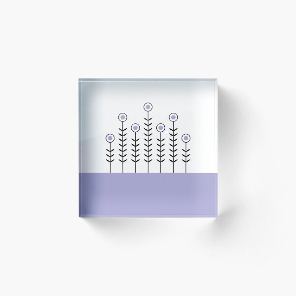 Item preview, Spring Shoots, Lavender designed and sold by ThingsThatSing.
