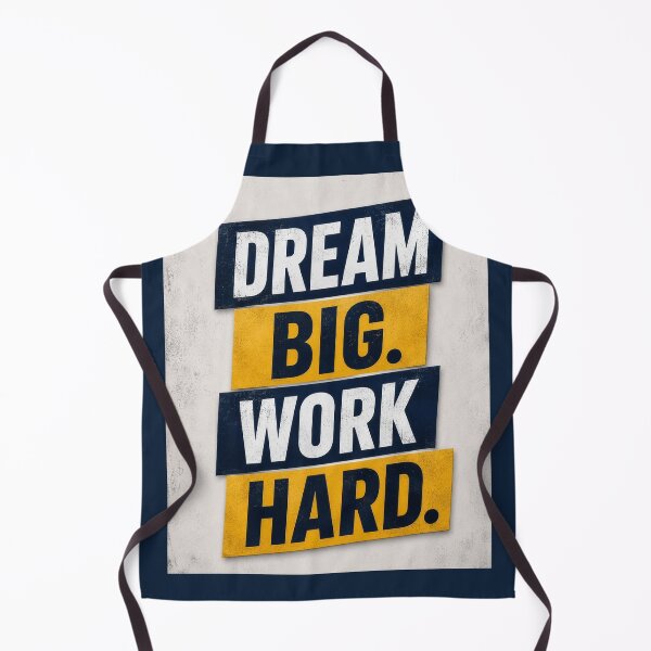 Item preview, Dream Big Work Hard Motivation designed and sold by AndyGordon125.