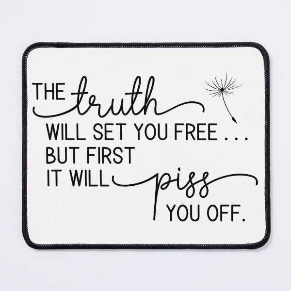 Item preview, The Truth Will Set You Free designed and sold by verygooddesign2.