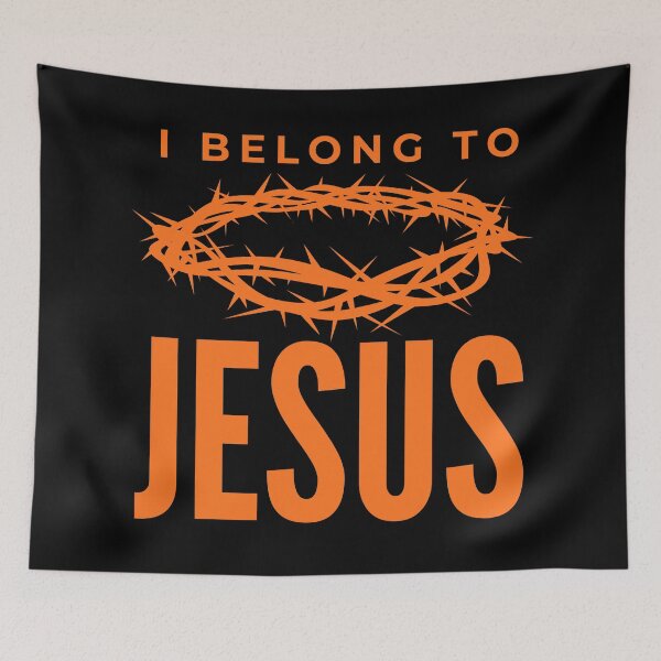 Item preview, I belong to Jesus - Jesus is my King designed and sold by MoriaStore.
