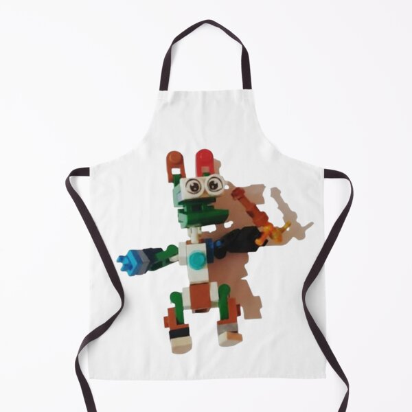 Item preview, Colorful building block robot designed and sold by Natascha-Prints.