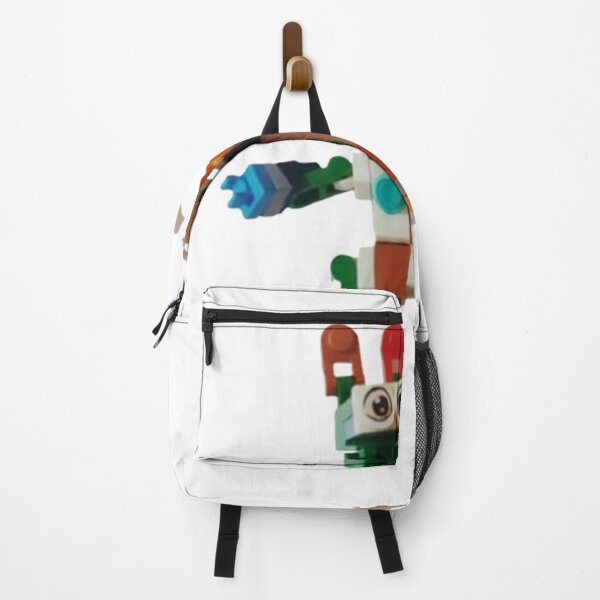 Item preview, Colorful building block robot designed and sold by Natascha-Prints.