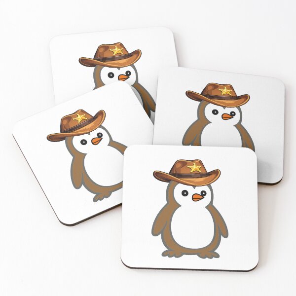 Item preview, Cowboy Sheriff Penguin - Funny Western Pippo designed and sold by Pippo-Penguin.