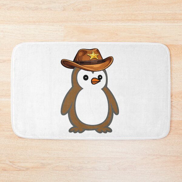 Item preview, Cowboy Sheriff Penguin - Funny Western Pippo designed and sold by Pippo-Penguin.