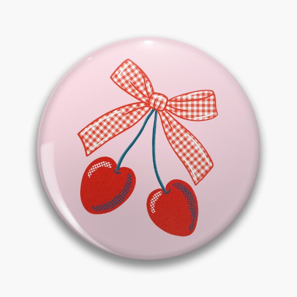Item preview, Cherry Hearts and Gingham Bow designed and sold by SarahWhittle.