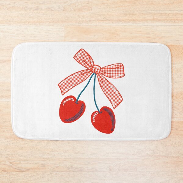 Item preview, Cherry Hearts and Gingham Bow designed and sold by SarahWhittle.
