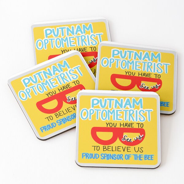 Item preview, 25th Annual Putnam County Spelling Bee - Putnam Optometrist Sign designed and sold by theatreadult.