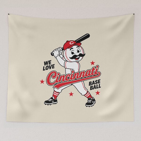 Item preview, We Love Cincinnati Baseball Mr. Redlegs designed and sold by GhostDawgs.