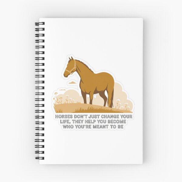 Item preview, Minimalist Horse Silhouette with Inspiring Quote designed and sold by NiftyWrx.