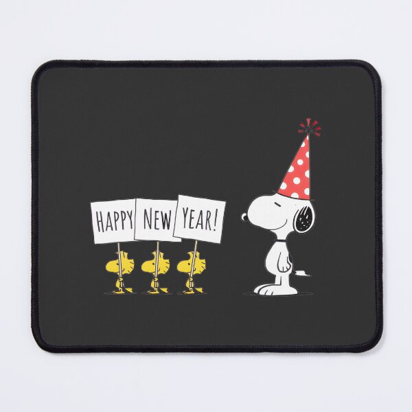 Item preview, Snoopy And Woodstock Happy New Year Celebration Cute Art PERFECT GIFT FOR YOU AND FRIENDS designed and sold by inspiration77x7.