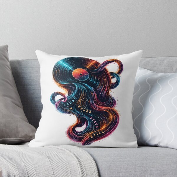 Item preview, Sound Never Stays Still – Melting Neon Vinyl designed and sold by Golden Era Studio.