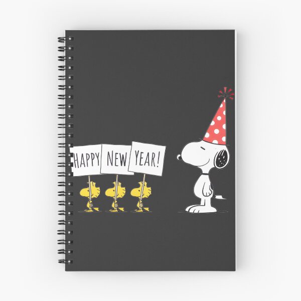 Item preview, Snoopy And Woodstock Happy New Year Celebration Cute Art PERFECT GIFT FOR YOU AND FRIENDS designed and sold by inspiration77x7.