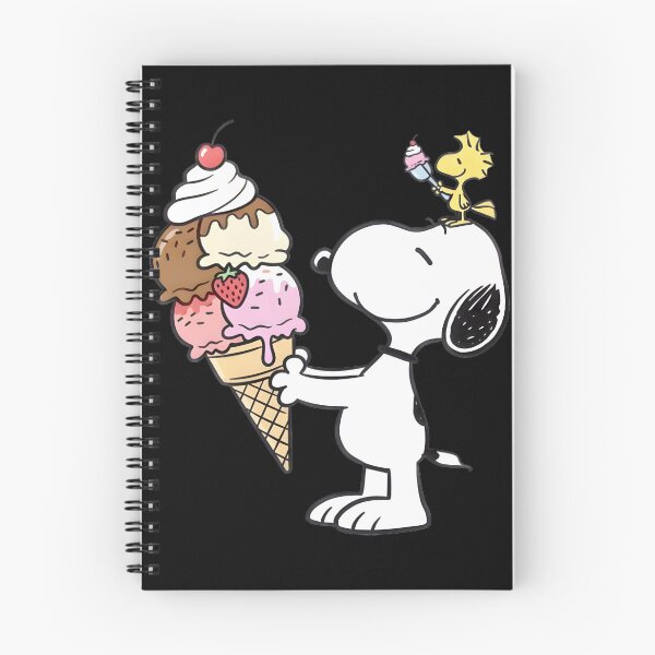 Artikelvorschau, Snoopy und Woodstock Eiscreme – DAS PERFEKTE GESCHENK FÜR DICH UND DEINE FREUNDE entworfen und verkauft von inspiration77x7.