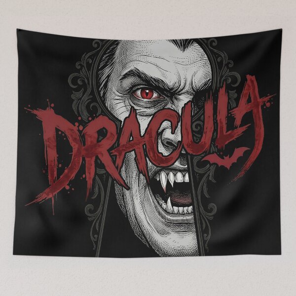 Artikelvorschau, Dracula entworfen und verkauft von Dabbah Studio.