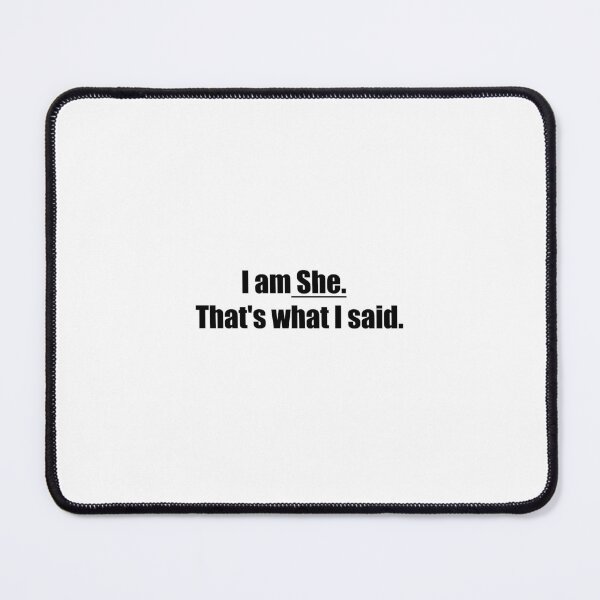 Item preview, I am She designed and sold by CussCuss Creations.