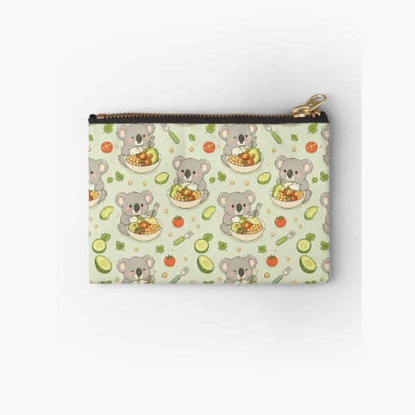 Item preview, Koala Chickpea Bowl Kawaii Pattern designed and sold by Soft Berry Studio.