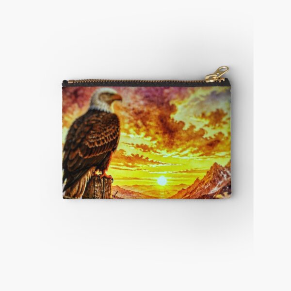 Item preview, Majestic Eagle Perched on Signpost, designed and sold by The Empire Of Digital Art..