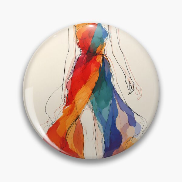 Item preview, Chromatic Grace in Motion designed and sold by InkfloraMuse.