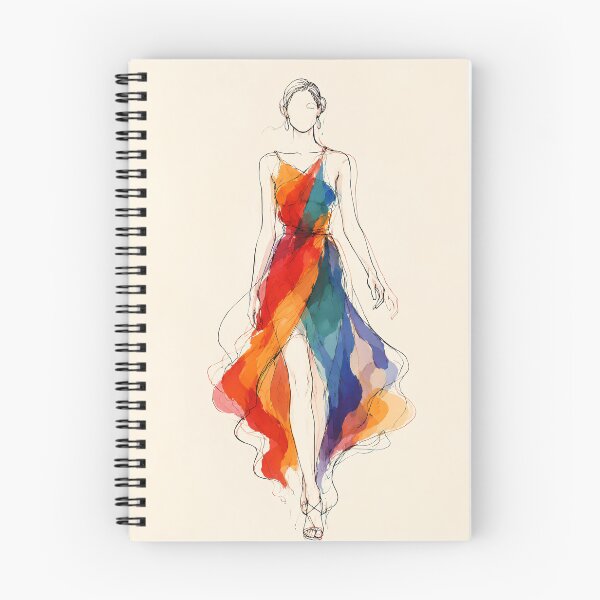 Item preview, Chromatic Grace in Motion designed and sold by InkfloraMuse.