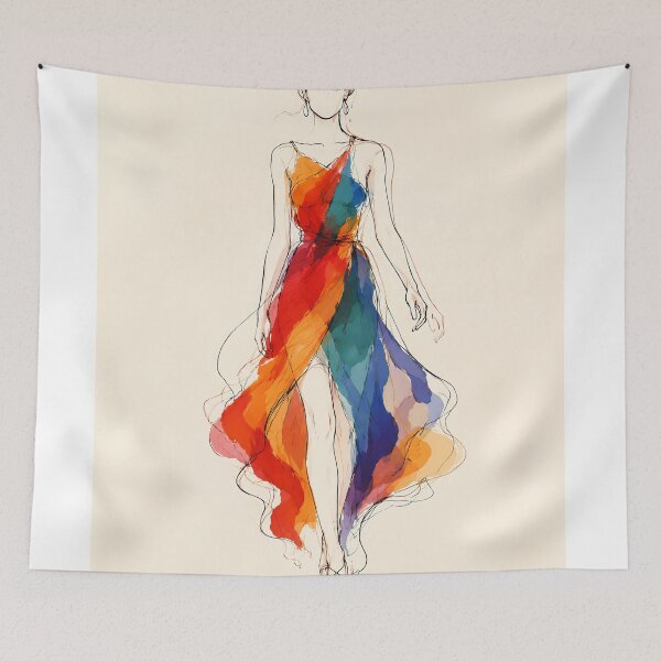 Item preview, Chromatic Grace in Motion designed and sold by InkfloraMuse.