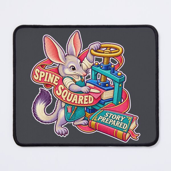 Item preview, Labor Day Bilby Bookbinder – Spine Squared Story Prepared designed and sold by Jaani-T.