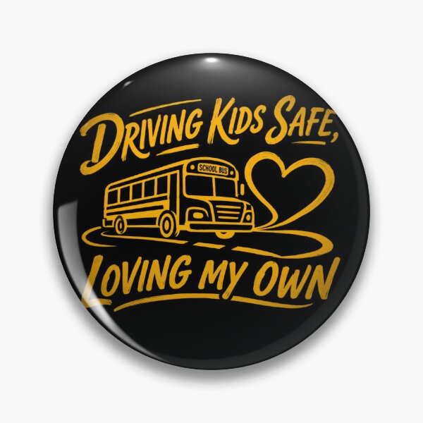 Item preview, Driving Kids Safe Loving My Own - School Bus Driver Gift designed and sold by Haque Designs.