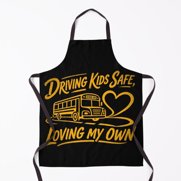 Item preview, Driving Kids Safe Loving My Own - School Bus Driver Gift designed and sold by Haque Desigens.