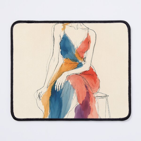 Item preview, Seated Color Reverie designed and sold by InkfloraMuse.