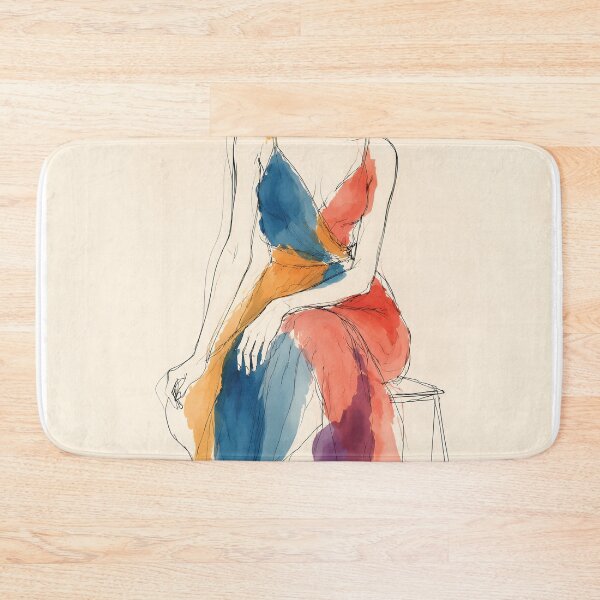 Item preview, Seated Color Reverie designed and sold by InkfloraMuse.