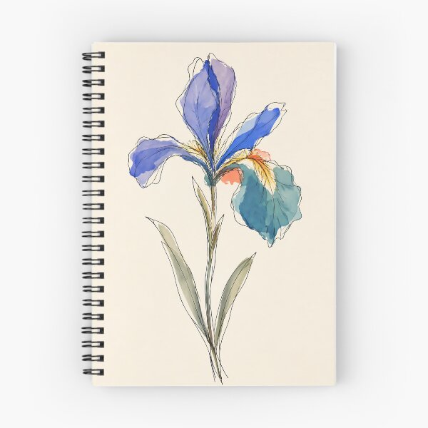 Item preview, Blue Iris Whisper designed and sold by InkfloraMuse.