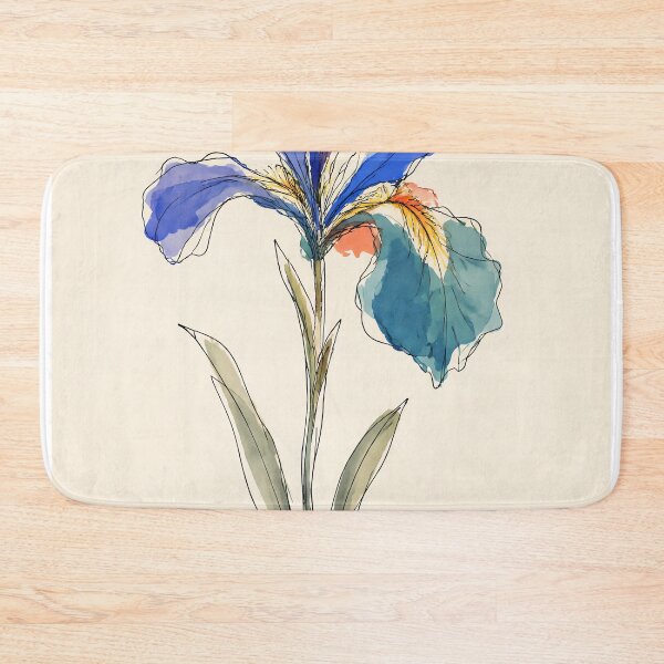 Item preview, Blue Iris Whisper designed and sold by InkfloraMuse.