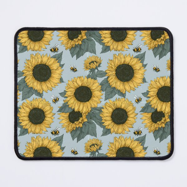Item preview, Classic Summer Garden Sunflower & Bee Art designed and sold by TJ Art and Camera.