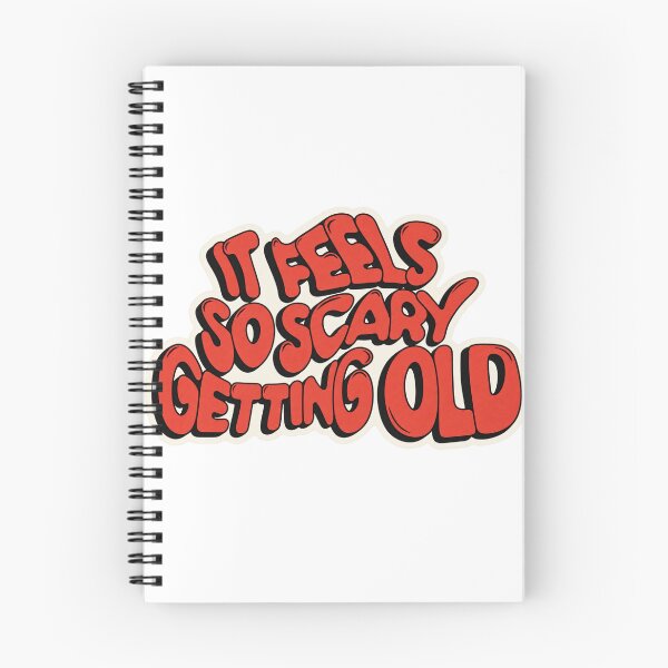 Item preview, It feels so scary getting old Lorde Ribs Lyrics Retro Groovy Typography designed and sold by cezzarie.