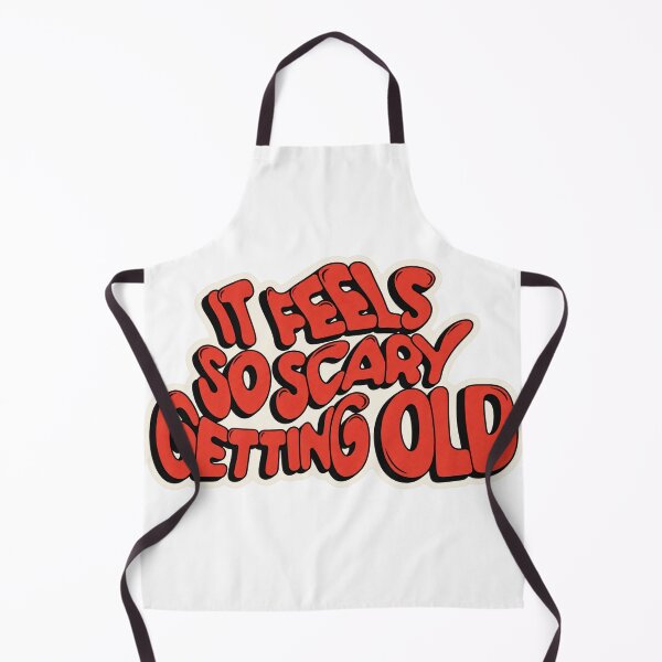 Item preview, It feels so scary getting old Lorde Ribs Lyrics Retro Groovy Typography designed and sold by cezzarie.