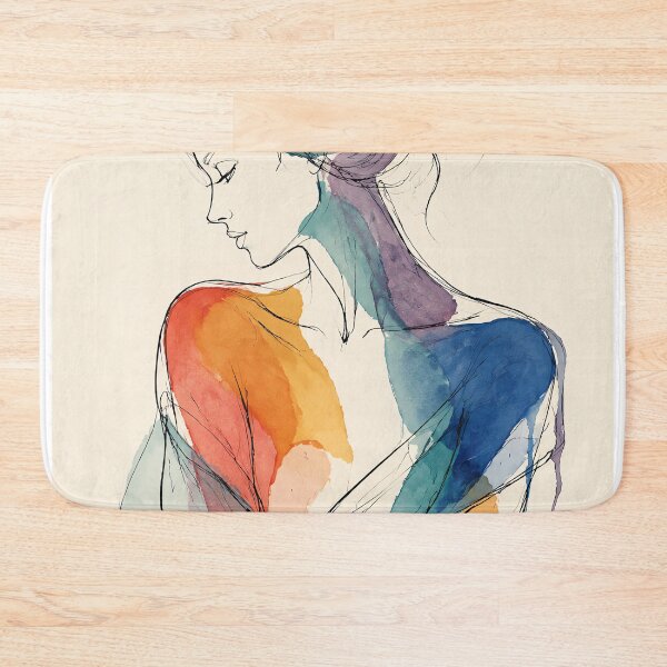 Item preview, Quiet Chromatic Portrait designed and sold by InkfloraMuse.