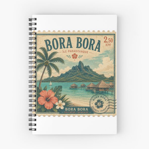 Item preview, Bora Bora stamp designed and sold by THE Company.