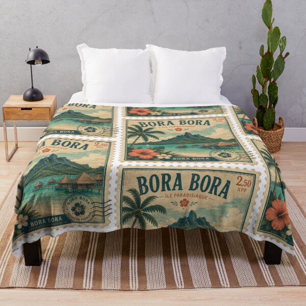 Item preview, Bora Bora stamp designed and sold by THE Company.