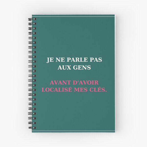 Item preview, I don't talk to people until I've found my keys - Morning humor quote designed and sold by VYNCERA.