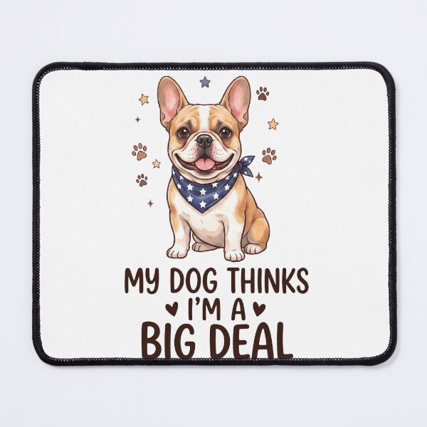 Item preview, French Bulldog in Stars Bandana designed and sold by MD_Design.