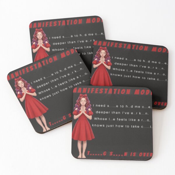 Item preview, Manifesting Girl Red Bow Aesthetic Graphic - Redhead Edition designed and sold by Addy77shop.